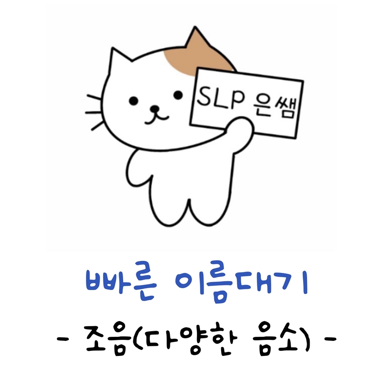 빠른이름대기(조음) [SLP은쌤]